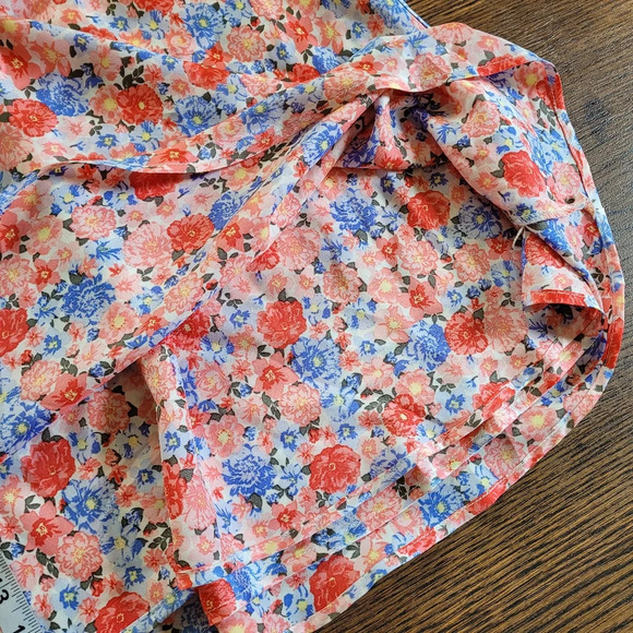 NOBO A-line Super High Rise Pink Floral Skirt Size Junior's XXL 19 NEW with Tag - Picture 6 of 8